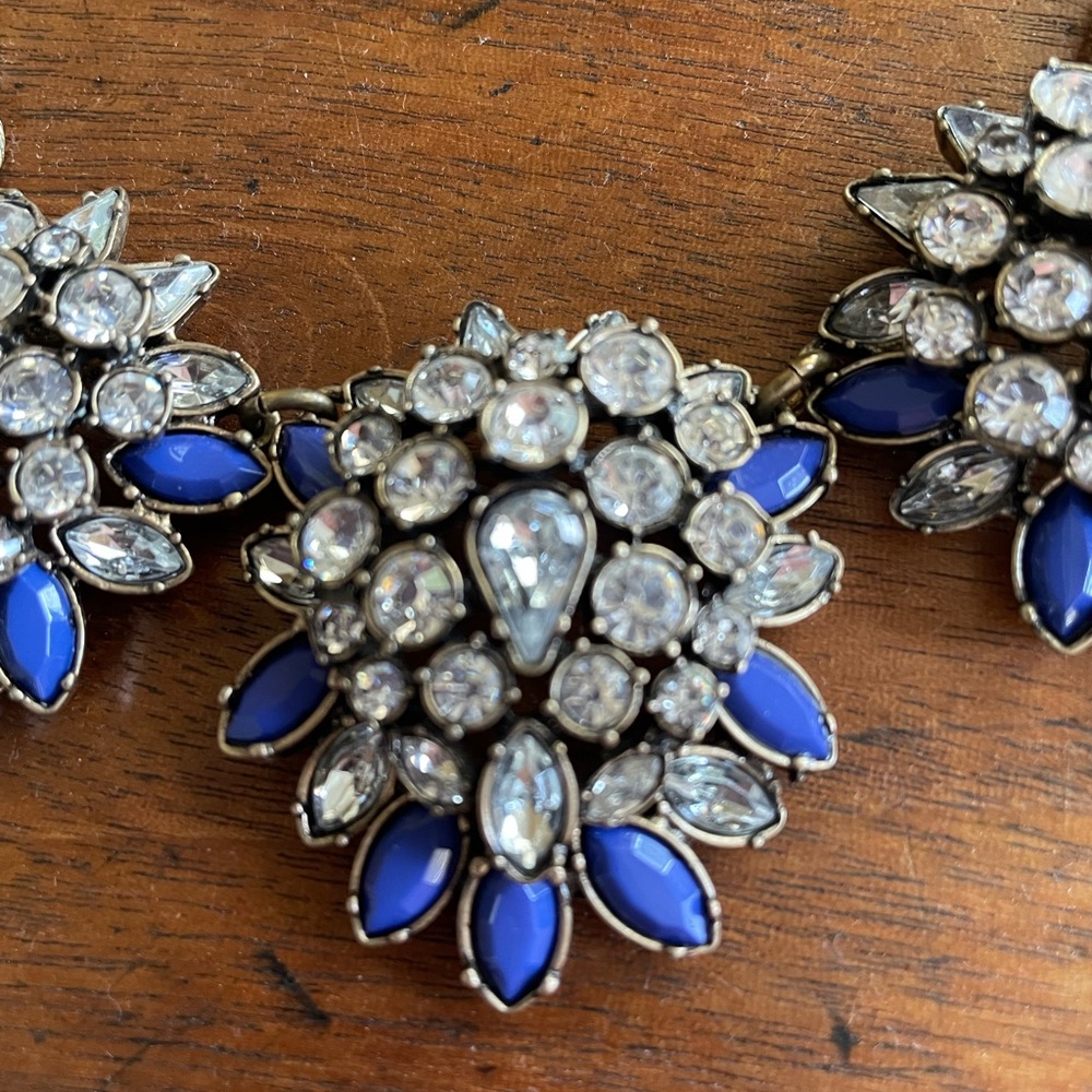 Ann Taylor Loft Rhinestone Necklace - Picture 2 of 4